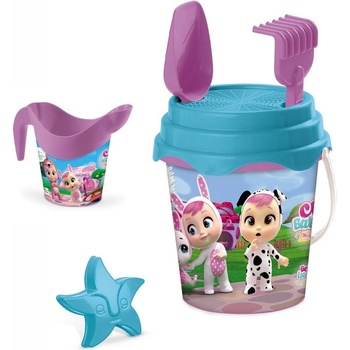 Mondo Кофичка за пясък Mondo - Cry Babies, с лейка и аксесоари (28646)