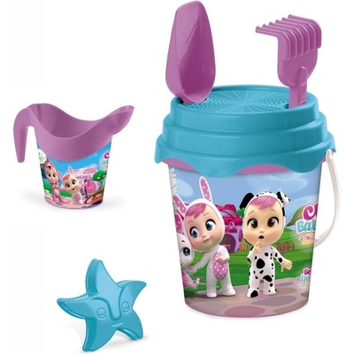 Mondo Кофичка за пясък Mondo - Cry Babies, с лейка и аксесоари (28646)