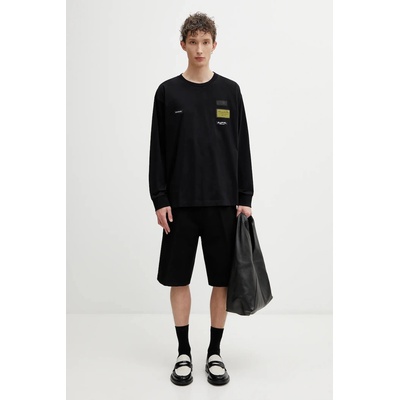 MM6 Maison Margiela Памучна блуза с дълги ръкави MM6 Maison Margiela (SH0NH0023.M20170.900)