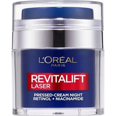 L'Oréal Revitalift Laser Pressed-Cream Night нощен крем за лице против бръчки 50 ml за жени
