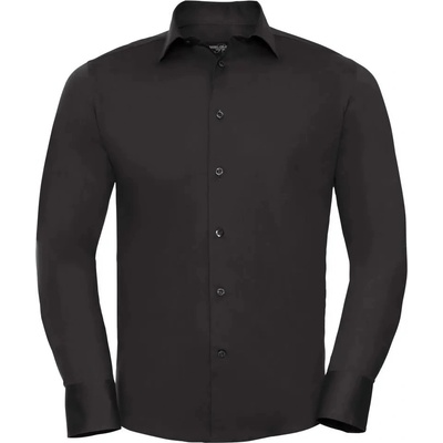 Russell pánská elastická košile s dlouhým rukávem 946M black