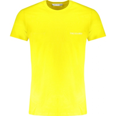 Trussardi Žluté pánské tričko žlutá