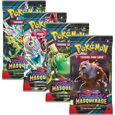 Pokémon TCG Twilight Masquerade Booster – Zboží Dáma