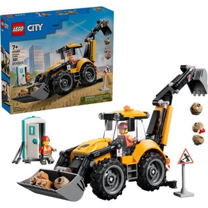 LEGO® City - Yellow Backhoe Loader (60480)