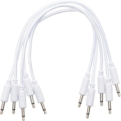 Erica Synths Braided eurorack patch cable 30cm (5pcs, white) 0, 3 m Директен - Директен Пач кабел (4751030829081)