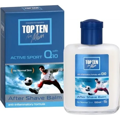 TOP TEN Active Sport Q10 After Shave Balm - Балсам за след бръснене за нормална кожа 100мл