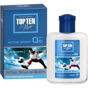 TOP TEN Active Sport Q10 After Shave Balm - Балсам за след бръснене за нормална кожа 100мл