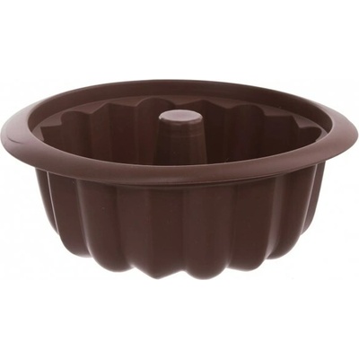 ORION Forma silikon bábovka 26cm oranžová/hnědá