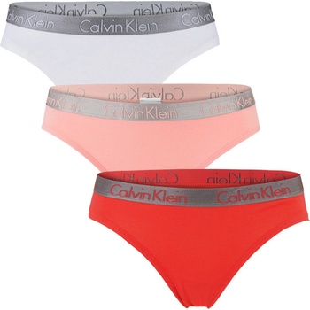 Calvin klein 3PACK radiant cotton strawberry color fashion