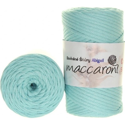 Maccaroni Šňůry Abigail 5mm - 405 ledově modrá