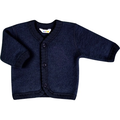 Joha Детско вълнено яке Joha Kid's 68 Cardigan Cardigan - Dark Blue Melange - размер 60 (EU) (703-4114-0211)
