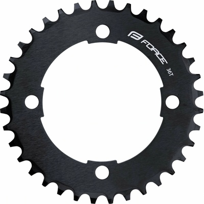 Převodník 36z Al, pre kľuky FORCE ELEVEN1.7+ čierny
