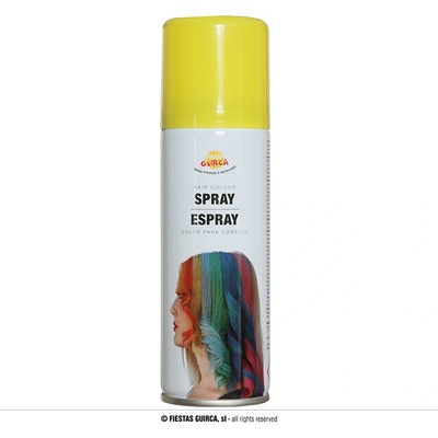 Guirca barevný sprej na vlasy bílá 125 ml