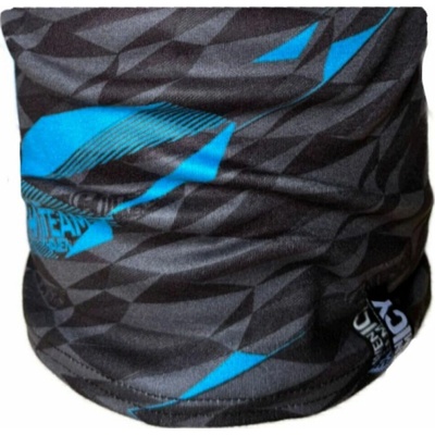 HAVEN Cyklistický nákrčník - TEAM ICY - modrá/čierna