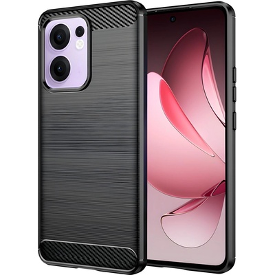 Techsuit Carbon Shield TPU калъф за Oppo Reno13 F 4G/Reno13 F 5G/Reno13 FS 5G - Черен KP36932 (36932)