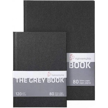 Hahnemühle FineArt GmbH THE GREY book skicár 120 GR M2 40 listov 80 strán A4