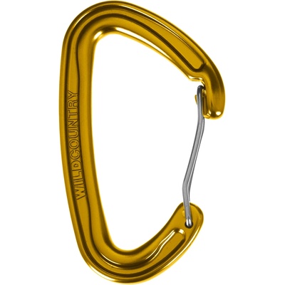 Wild Country Карабинер с щифт Wild country Wildwire Snapgate carabiner - Gold - размер Single (321-0300-0211)