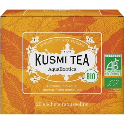 Kusmi Tea Плодов чай AQUAEXOTICA, 20 муселинови пакетчета, Kusmi Tea (KUSMI21682A1120)