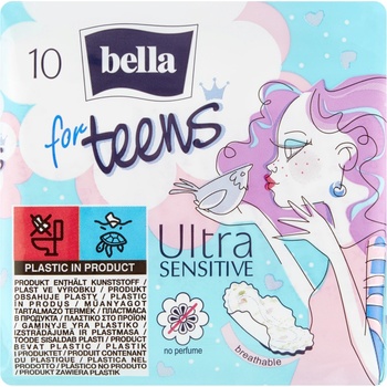 Bella For Teens Ultra Sensitive 10 ks