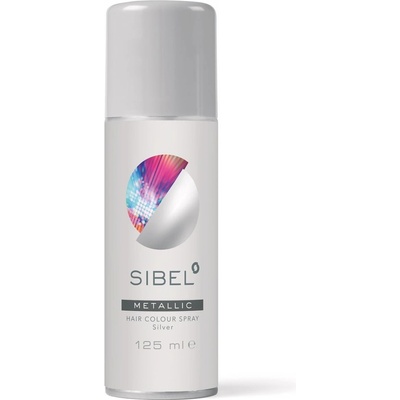 Sibel barevný spray Metal biely 125 ml
