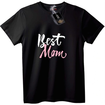 NOONEBRAND Тениска Най-Добра Майка - XS, Black