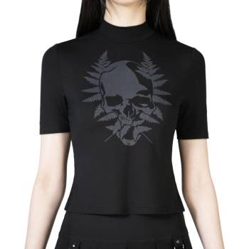 Image 1 of KILLSTAR дамска тениска (топ) KILLSTAR - Live Twice - черно - KSRA010099