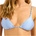 Seafolly Дамско бикини горнище Seafolly Palermo Slide Tri Bikini top - Powder Blue - размер 44 (EU) (150-6654-0117)