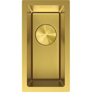 Mexen Trixo стоманена мивка с една камера 230 x 440 mm, златна - 6411221000-55 (6411221000-55) Мивка за вграждане