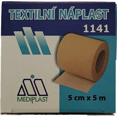 MEDIPLAST Textilná náplasť 1141 5 cm x 5 m, cievka