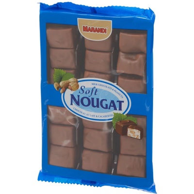 Marandi Nugát s arašídy v mléčné čokoládě 160 g