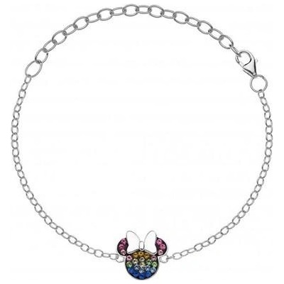 Disney Půvabný stříbrný náramek Minnie Mouse BS00026RML-S