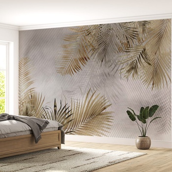 Decono Фототапет Златен Тропик