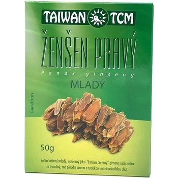 Bylinná lékárna Ženšen pravý Taiwan TCM mladý 50 g