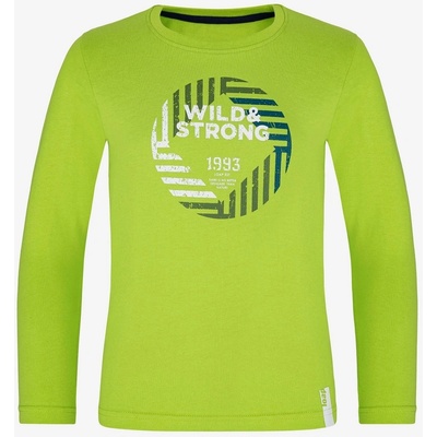 Loap Bix chlapčenské tričko s dlhým rukávom CLK2178N30N Lime Green