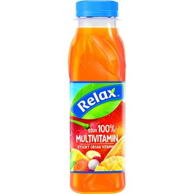 Relax Multivitamin 100% džus 12 x 300 ml
