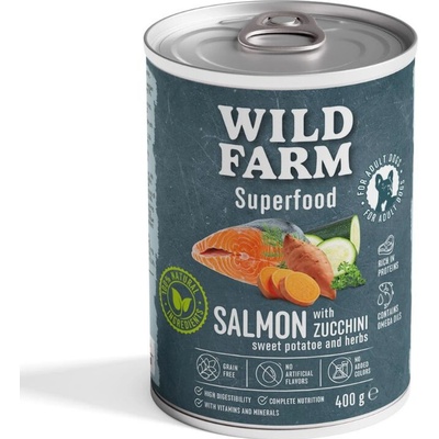 Wild Farm Superfood Salmon 400 g