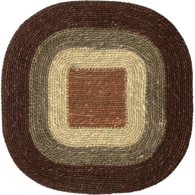 MADAM STOLTZ Prostírání Seagrass Brown hnědá 35x35 cm
