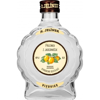 R. Jelínek Pálenka jaderničky 42% 0,2 l (karton)