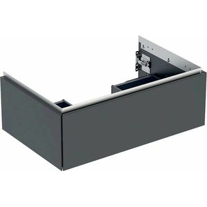 Geberit Стенен шкаф Geberit One, матово черен, 75 см (505.072.00.8)