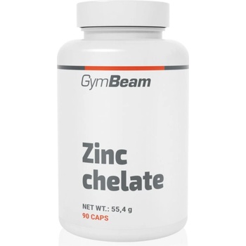 GymBeam Zinc Chelate Bisglycinate капсули за подсилване на имунната система, красива кожа на лицето и нокти 55.4 гр