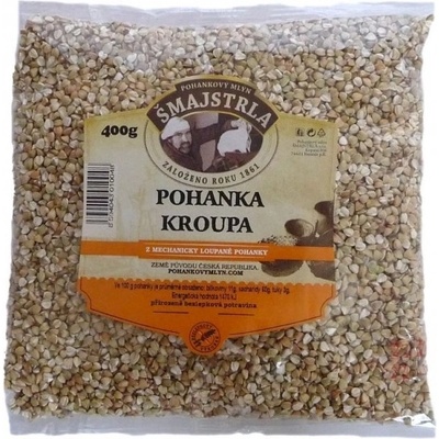 Šmajstrla Pohanka kroupa 400g – Zboží Dáma