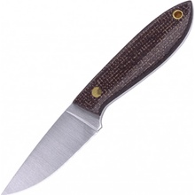 Brisa Bobtail 80-Bison micarta 12C27 Flat Sheath Bobtail 80 Kydex - Flat BRS