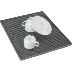 WENKO Сива гумена тавичка за оттичане за съдовете 40x30 cm Maxi - Wenko (54717100)