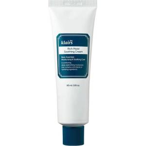 Dear, Klairs Rich Moist Успокояващ крем за лице, 80 ml