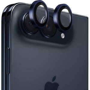 Blueo Протектор за камера за iPhone Duo - Original Metal Frame Lens Glass - Blueo - Син