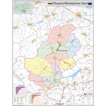 Mapmedia Карта на община Минерални бани