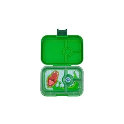 Yumbox Krabička na desiatu desiatový box Panino Jurassic Green Dino