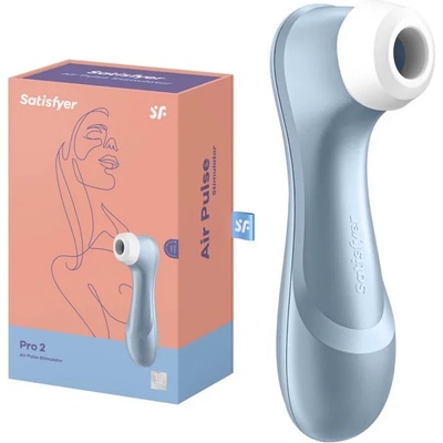 Клитор стимулатор за експлозивни оргазми - Satisfyer Pro 2 Blue (SATISFY365)