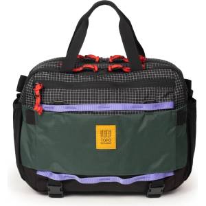 Topo Designs Чанта за рамо Topo designs Mountain Cross Bag 17 Shoulder bag - Grid / Very Peri - размер 17 l (510-6690-0511)