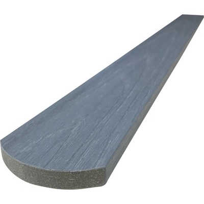 WPC dřevoplastové plotovky Dřevoplus Profi půlkulaté 15x80x1500 - Grey (šedá)